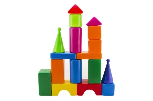 Velike građevne kocke 18 kom plastične u vrećici 40x53x8cm