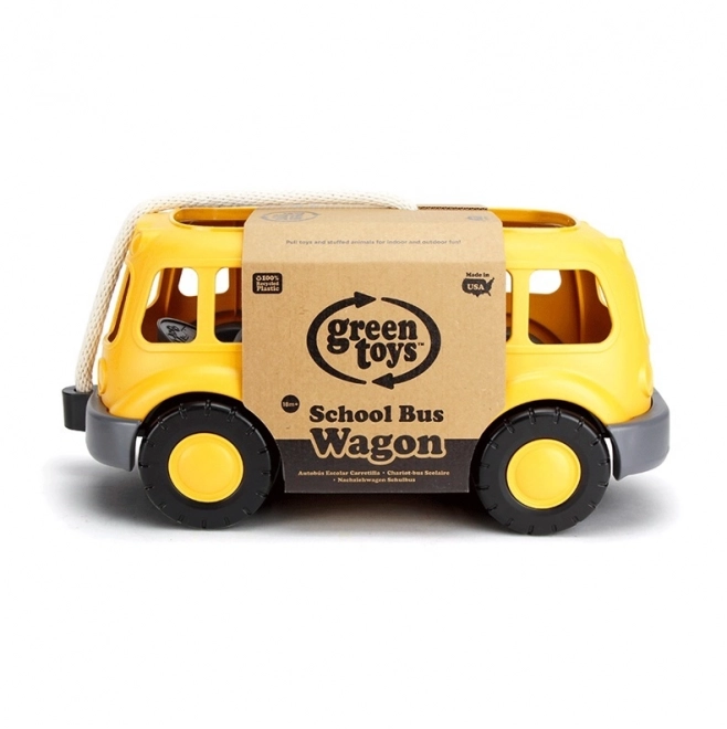 Green Toys vučni školski autobus