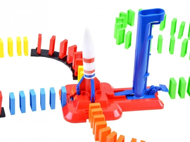 Svemirske domino s raketom - edukativna igračka