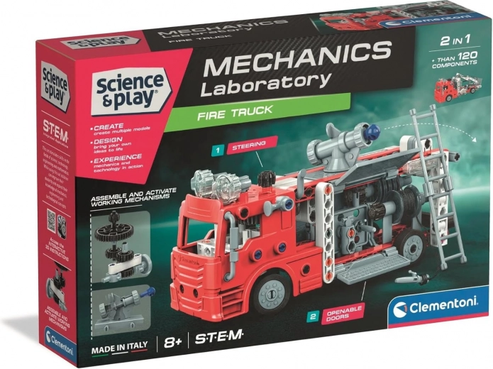 Mehanički laboratorij – vatrogasno vozilo CLEMENTONI Science & Play