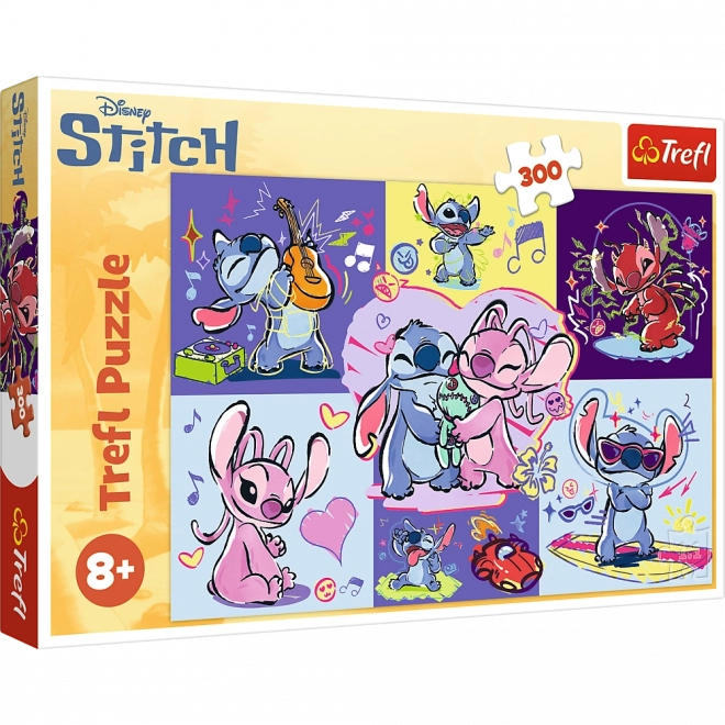 Slagalica 300 dijelova – Disney Lilo & Stitch: Otkačeni Stitch