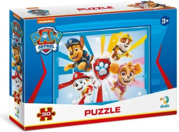 DODO Puzzle Psići u ophodnji: Mi smo tim 30 dijelova