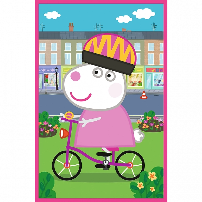 Puzzle 3x50 Peppa Pig - Snaga prijateljstva