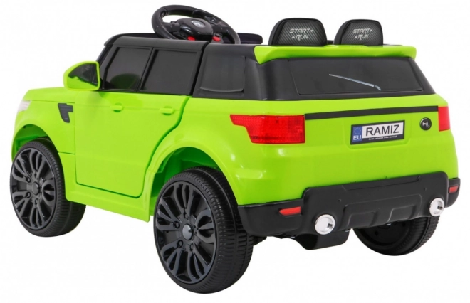 Električni autić Land Rapid Racer zeleni