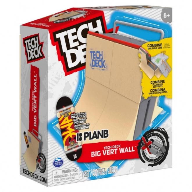 Tech Deck Obostrana Skateboard Rampa