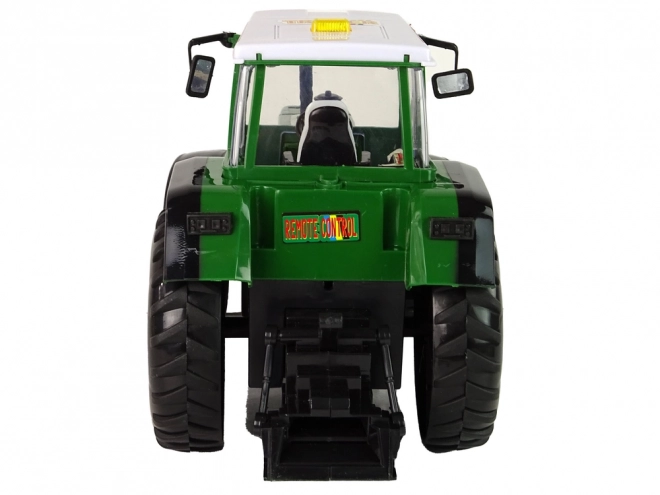 Zelena-crni R/C traktor na daljinsko upravljanje 38 cm