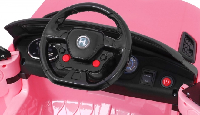 Električni autić Land Rapid Racer ružičasti