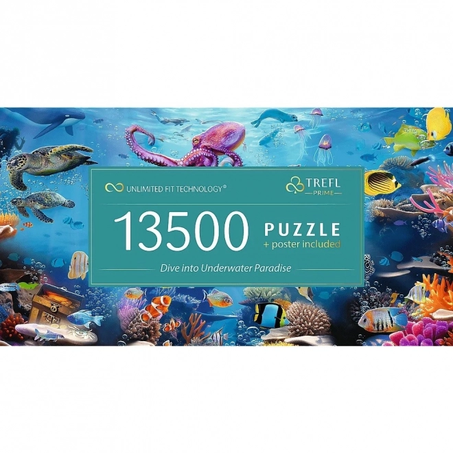TREFL Puzzle UFT Zaroni u podmorski raj 13500 dijelova