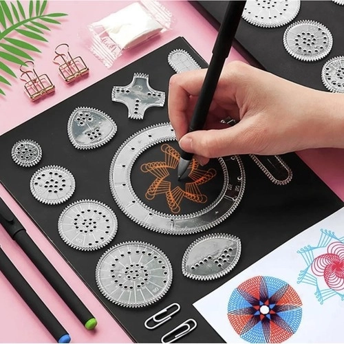 Set za crtanje - Maaleo spirograf 24346