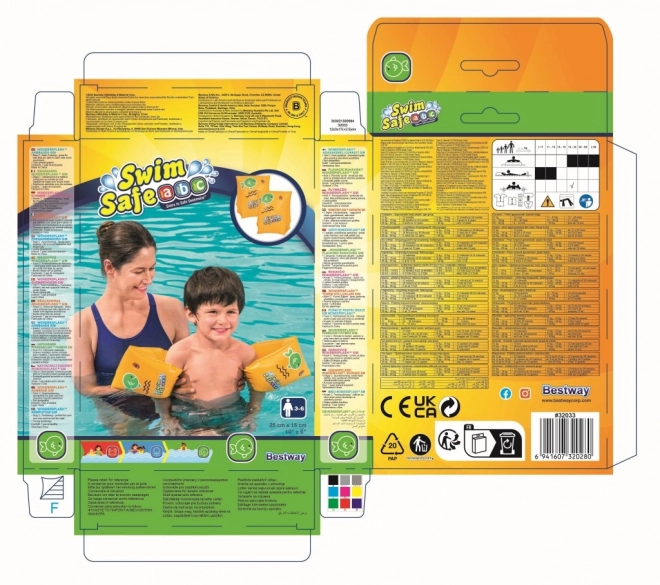 Nafukavi plivački rukavi žuti S 25x15cm BESTWAY