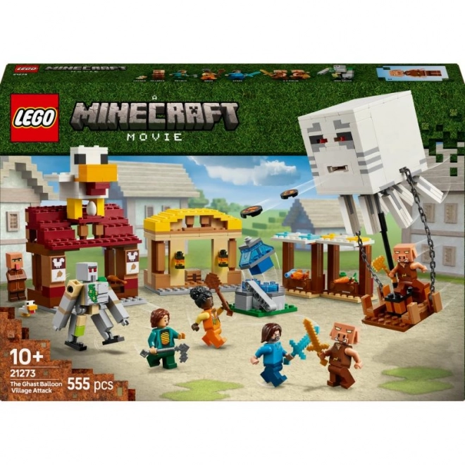 LEGO Minecraft 21273 Napad Balonskog Ghasta na selo