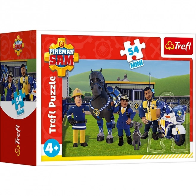 Puzzle Vatrogasac Sam Na vodi
