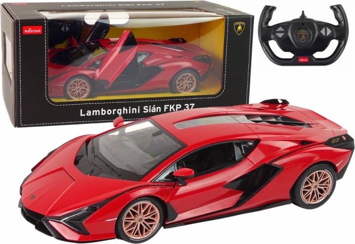 Auto R/C Lamborghini Sian FKP 37 Rastar 1:14 crveno na daljinsko upravljanje
