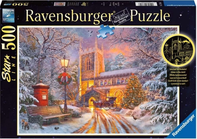 Ravensburger svjetleća slagalica božićni mrtvi prirodni