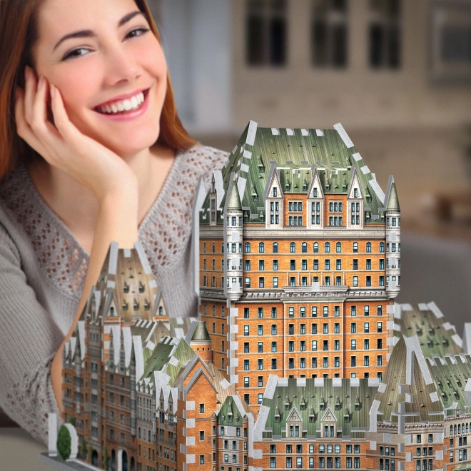 3D puzzle WREBBIT Le Château Frontenac 865 dijelova