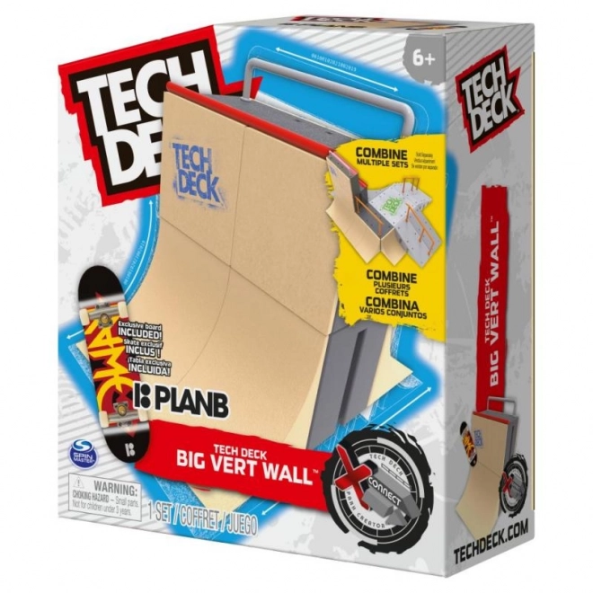 Tech Deck Obostrana Skateboard Rampa