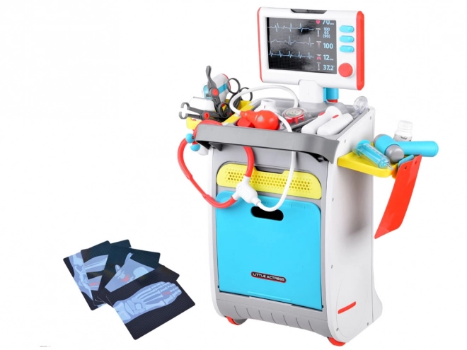 Medicinski set medicinski centar mali medicinski kolica ZA4197