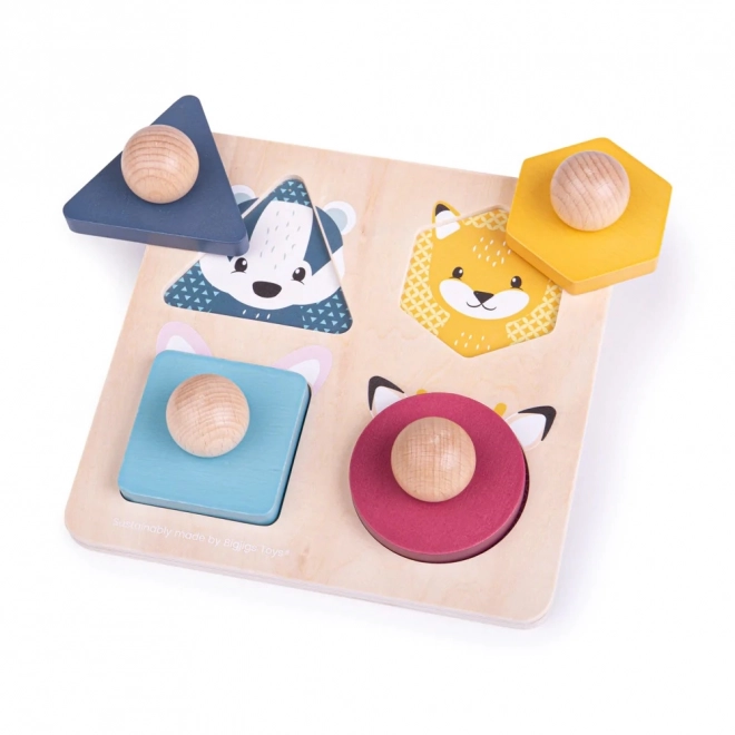 Bigjigs Toys slagalica u obliku životinja