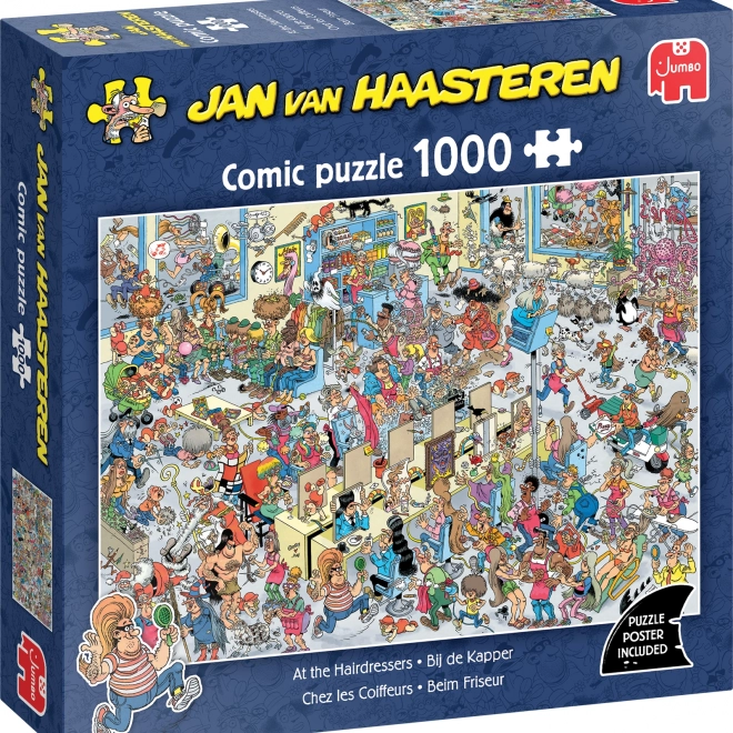 Puzzle Kod frizera 1000 dijelova od Jana van Haasterena