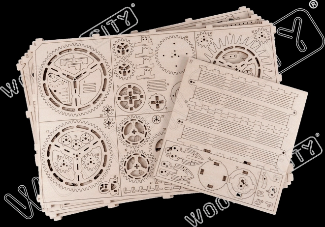 Drveni 3D puzzle Kraljevski sat