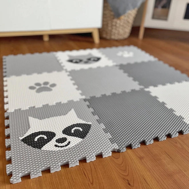 Minideckfloor podloga 9 dijelova - rakun i šapa