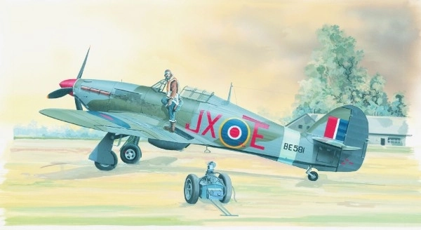 Model aviona Hawker Hurricane MK.II HI TECH 1:72