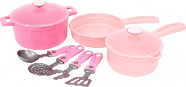 Realistični set posuđa za prve korake u kuhanju