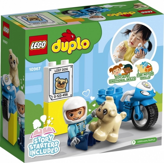 LEGO Duplo 10967 Policijski motocikl