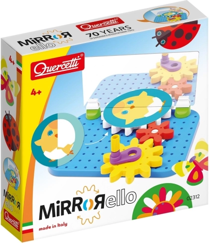Quercetti Mirrorello kreativni set zupčanika sa zrcalom
