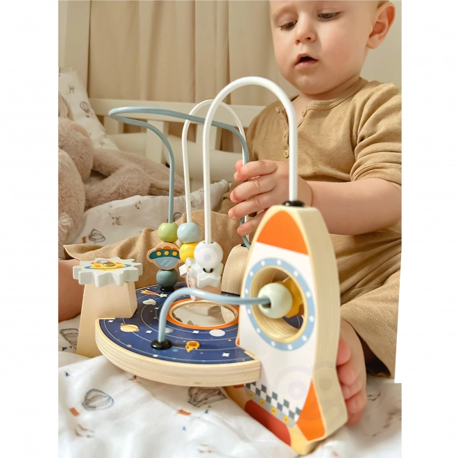 Drvena raketna petlja od Tooky Toy