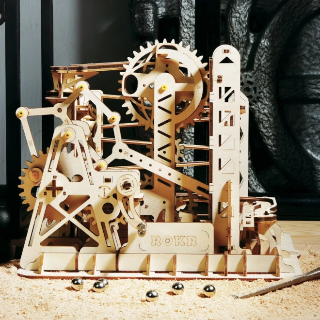 Kuglična staza Marble Explorer - 3D drvena građevina