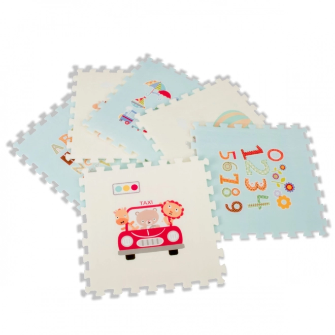 Pjenasta podloga od puzzli za djecu
