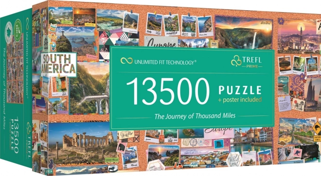 TREFL Puzzle UFT Put dug tisuću milja 13500 dijelova
