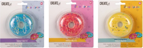 Make-up set DONUT CANDY s sjenilima i sjajilom za usne