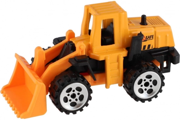 Mini građevinska vozila metal/plastika 7 cm slobodan hod raznih vrsta