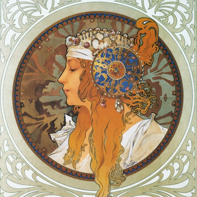 Kalendar podsjetnik Alfons Mucha 2026