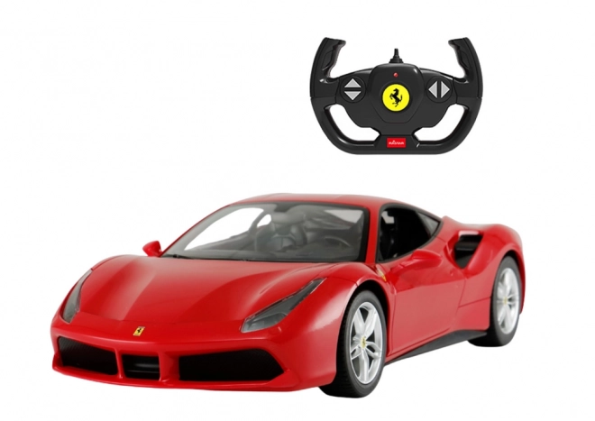 Auto na daljinsko upravljanje Ferrari 488 GTB crveno