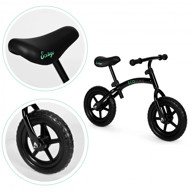 Dječje guralice ECOTOYS, crne