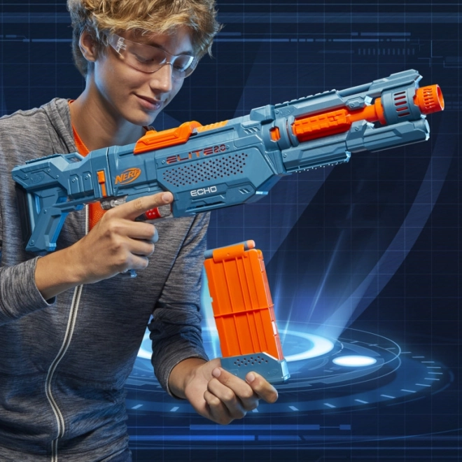 Pistole Nerf Echo CS-10 s priborom