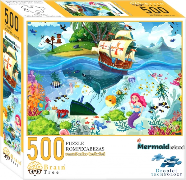 Slagalica Brain Tree Morska Vila 500 Dijelova
