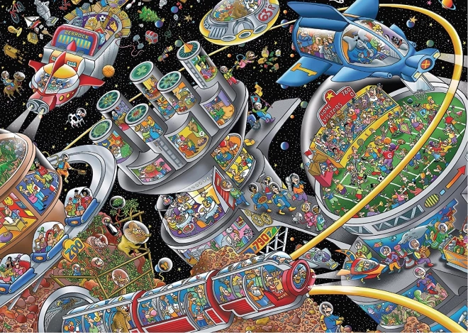 SCHMIDT puzzle Svemirska kolonija – 1000 dijelova