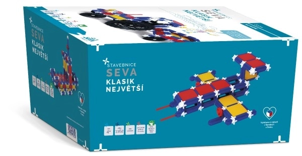 Komplet SEVA CLASSIC – Najveći, 1162 dijelova