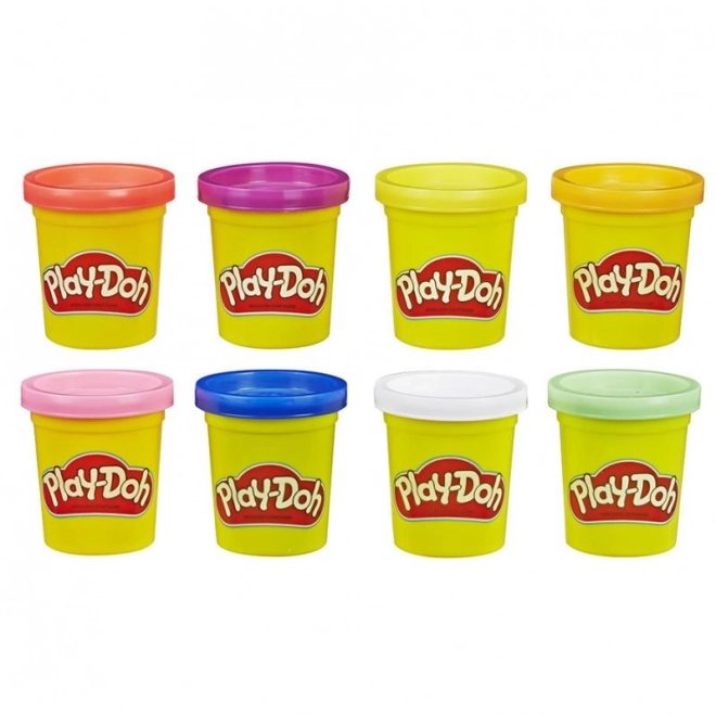 Play-doh paket 8 kom zdjela neonske boje
