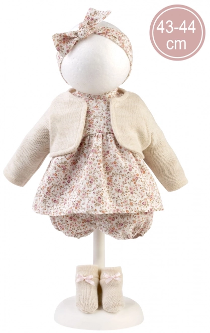 Odjeća za lutku bebu veličine 43–44 cm