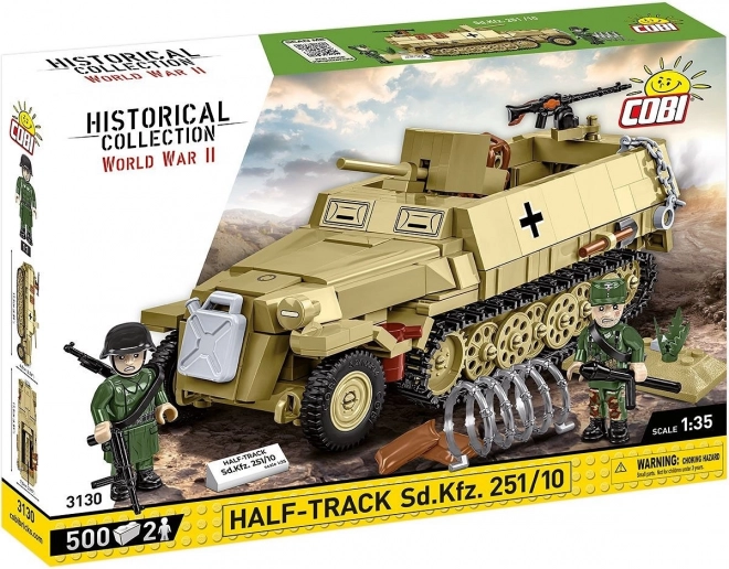 Konstrukcijski set Half-Track Sd.Kfz. 251 – 500 dijelova