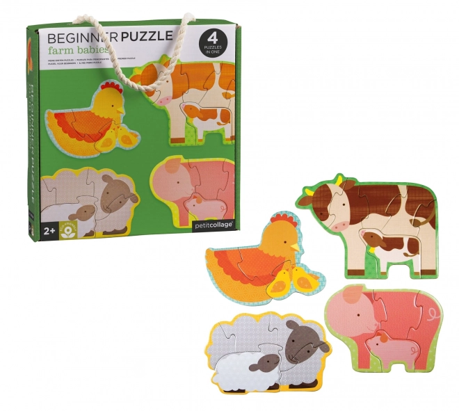 Petit Collage Prva puzzle životinjice s farme