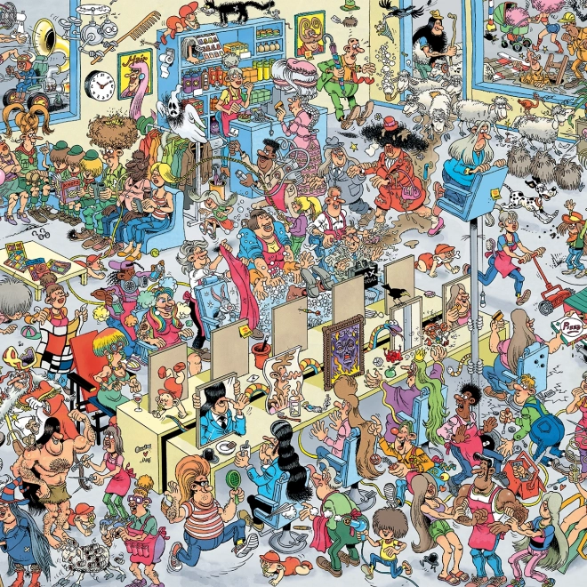 Puzzle Kod frizera 1000 dijelova od Jana van Haasterena