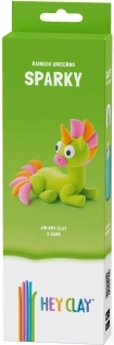 Modelina jednorog Sparky 3-pack Hey Clay