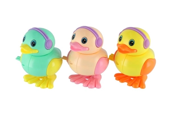 Skačuća plastična patkica na ključ