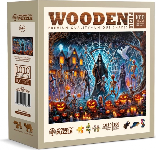 Drvene puzzle Noć vještica Gospodar smrti 1010 dijelova